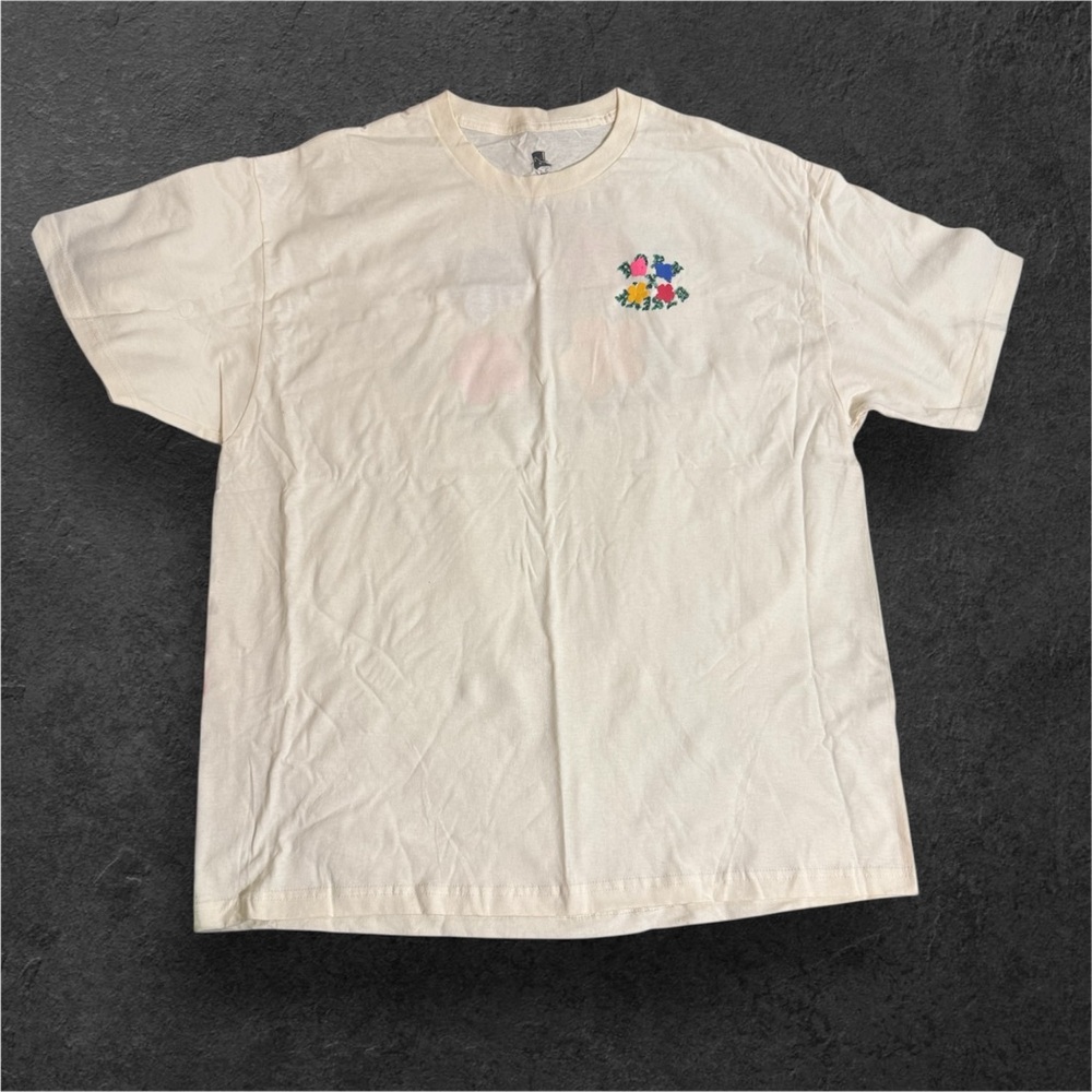 BORN X RAISED Cream Short Sleeve Tee
